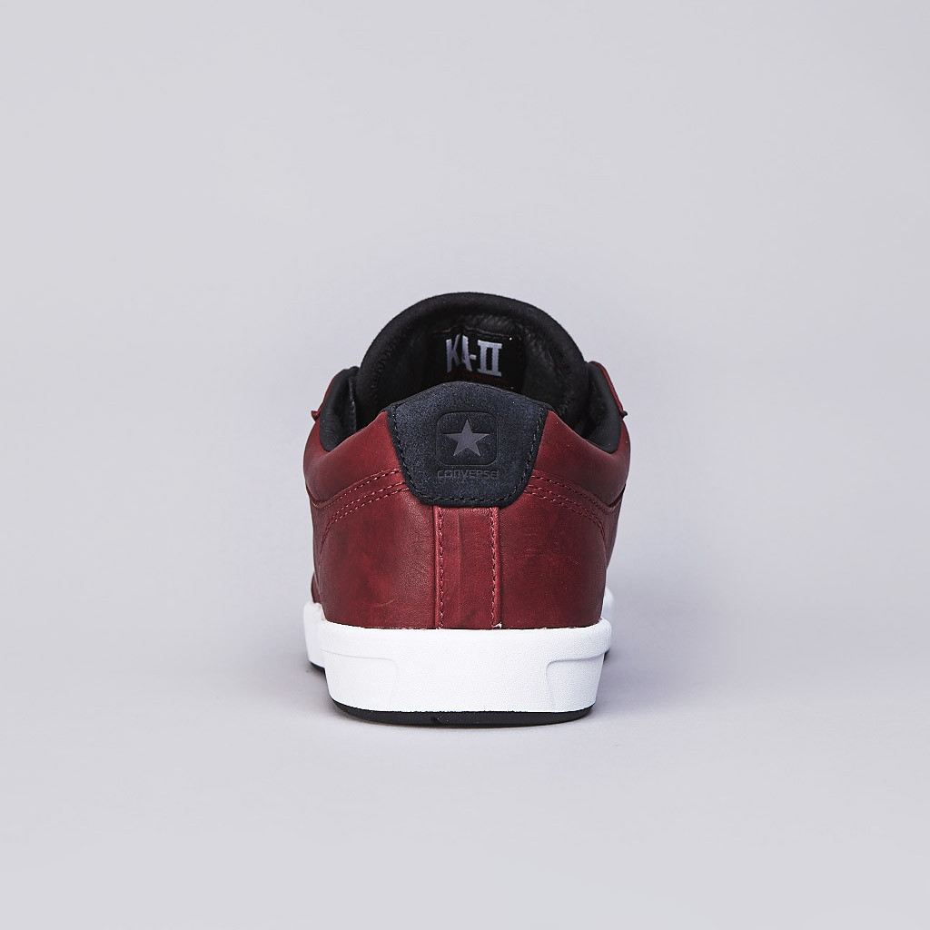 Converse CONS KA-II for Kenny Anderson in cordovan leather heel tab