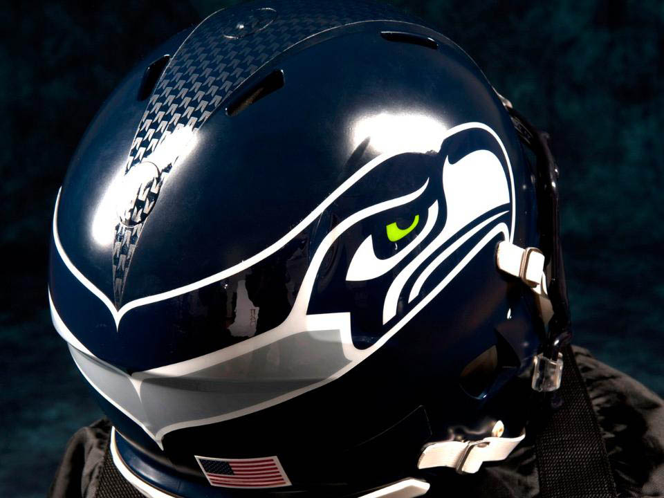 Seattle Seahawks 2012 New Nike NFL Helmet (2)