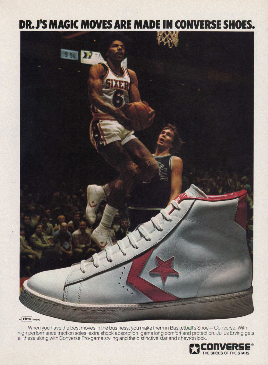 Vintage Ad: Dr. J For Converse Basketball