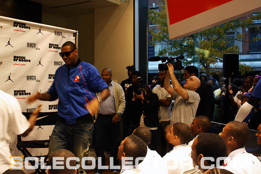 Carmelo Anthony Launches Jordan Melo M8 at House of Hoops Harlem 23