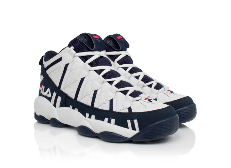 men's fila stackhouse spaghetti basketball shoes