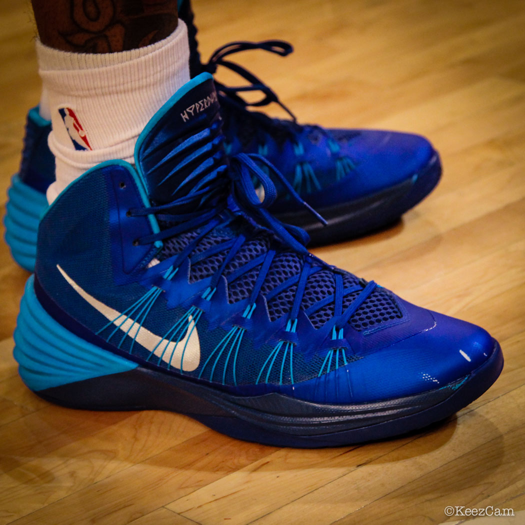 Sole Watch // Up Close At MSG for Knicks vs Grizzlies - Chris Smith wearing Nike Hyperdunk 2013