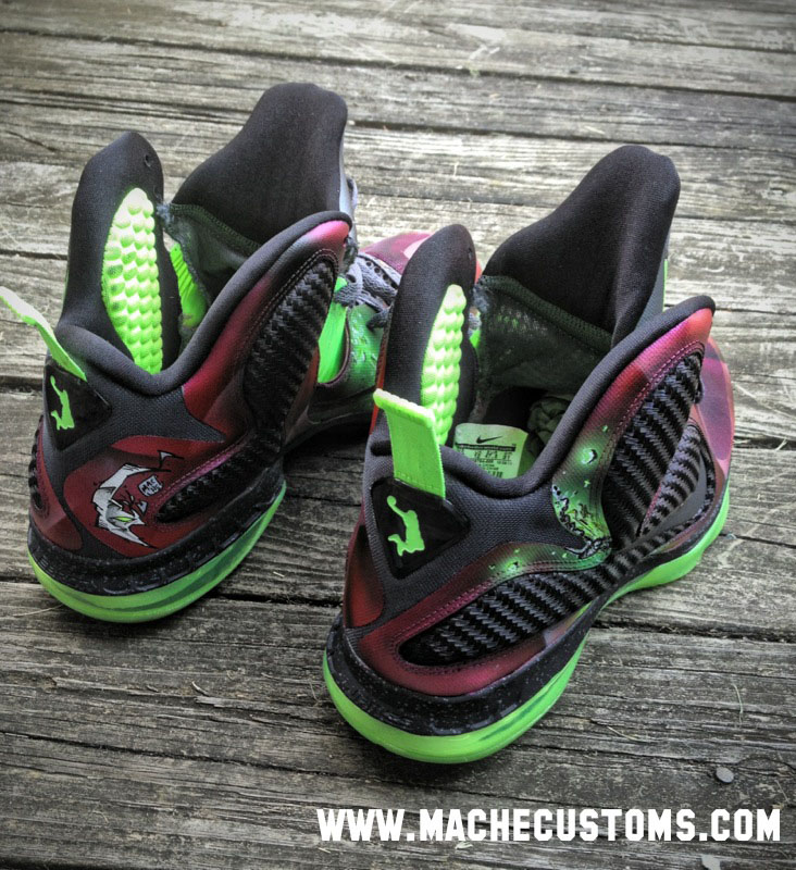 Nike LeBron 9 IX Spawn by Mache Custom Kicks (5)