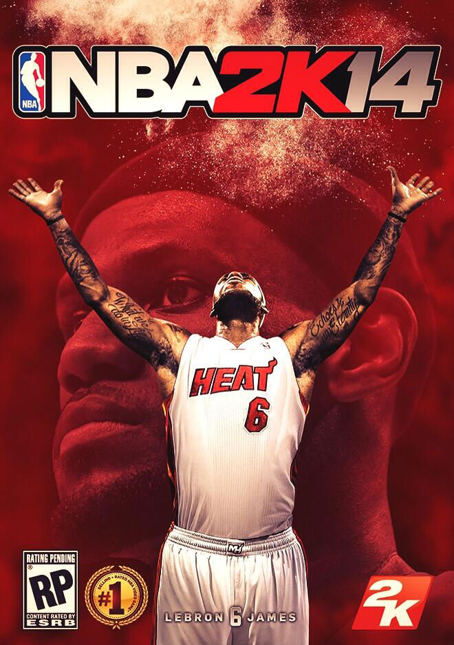 LeBron James Covers NBA 2K14