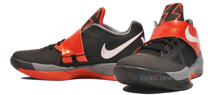Nike Zoom KD IV Black White Team Orange 473679-005 (2)