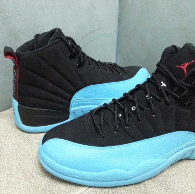 Air Jordan 12 Retro In Black Gamma Blue Closer Look Sole Collector