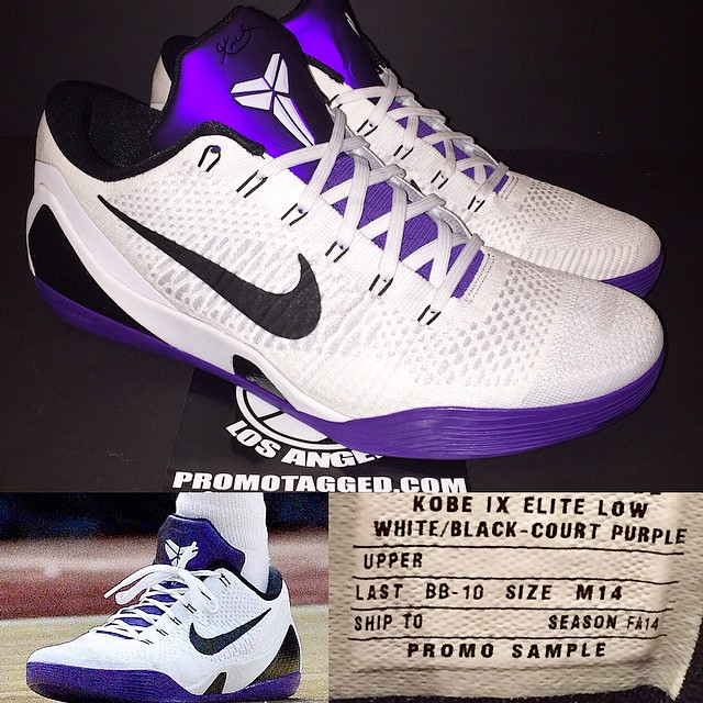 Nike Kobe IX 9 Elite Low Court Purple PE (1)