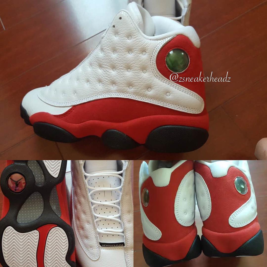 air jordan 13 red white