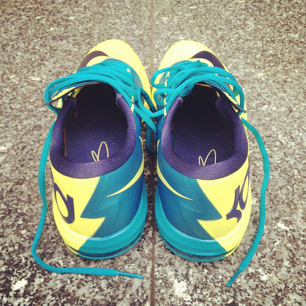 Nike KD VI Yellow Teal Navy Release Date 599424-700 (6)