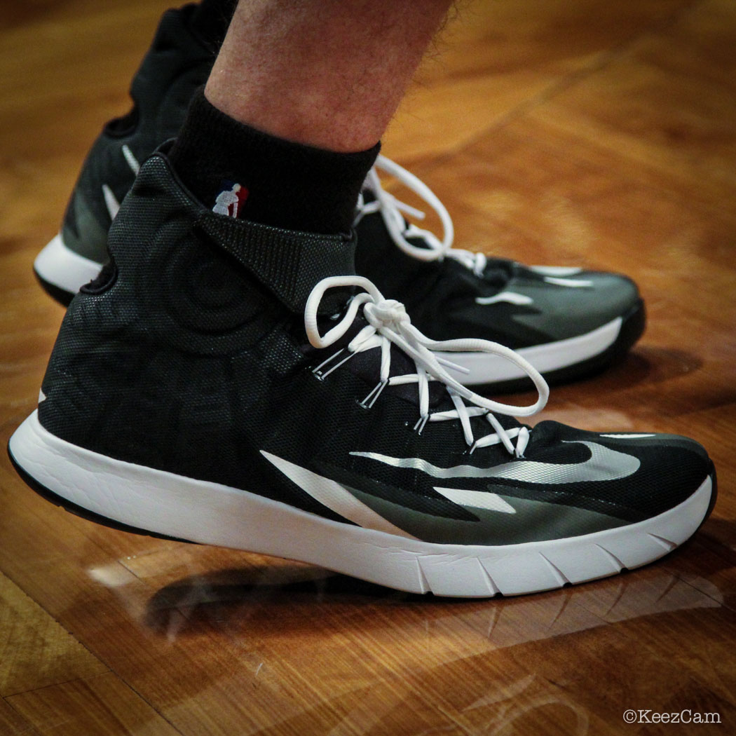 Tyler Hansbrough wearing Nike Zoom HyperRev