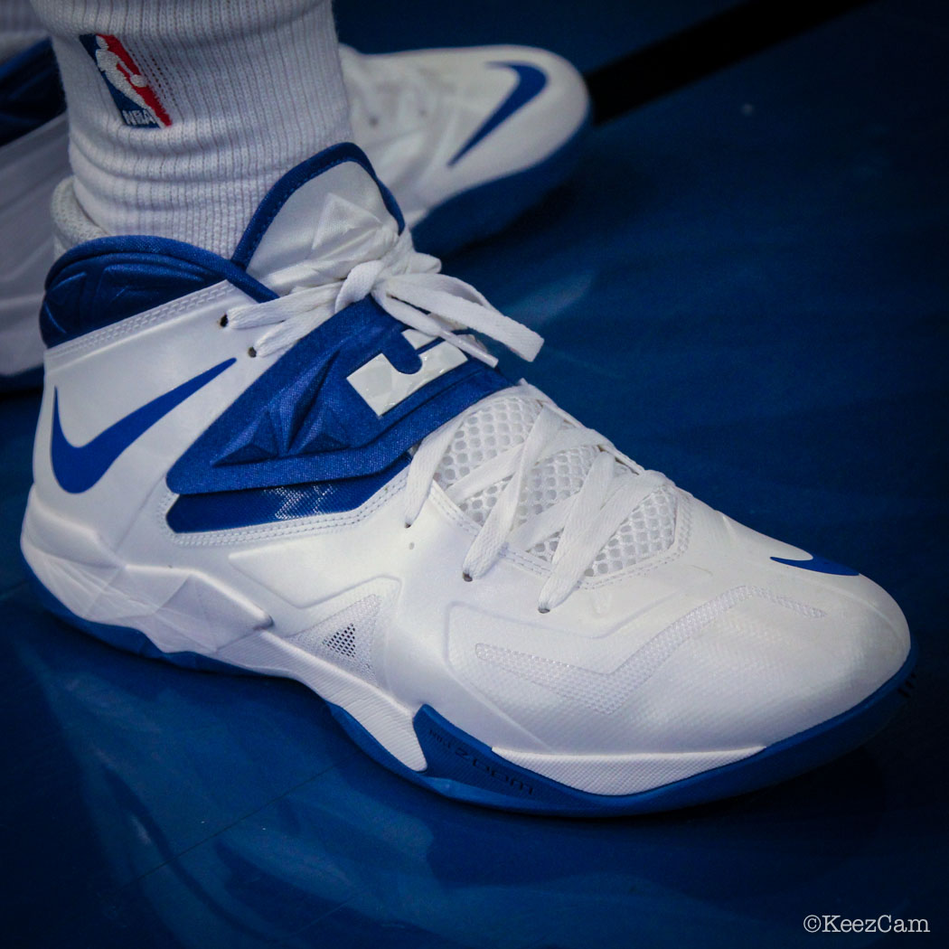 Sole Watch // Up Close At MSG for Knicks vs Grizzlies - Chris Smith wearing Nike Zoom Soldier 7