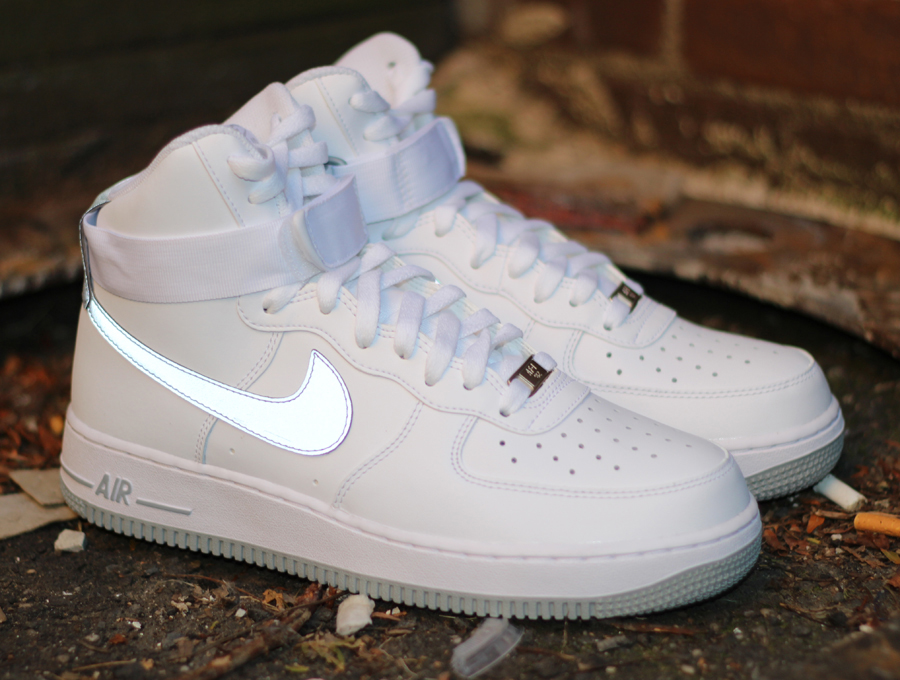 Nike Air Force 1 High - White/Reflective Silver | Sole Collector