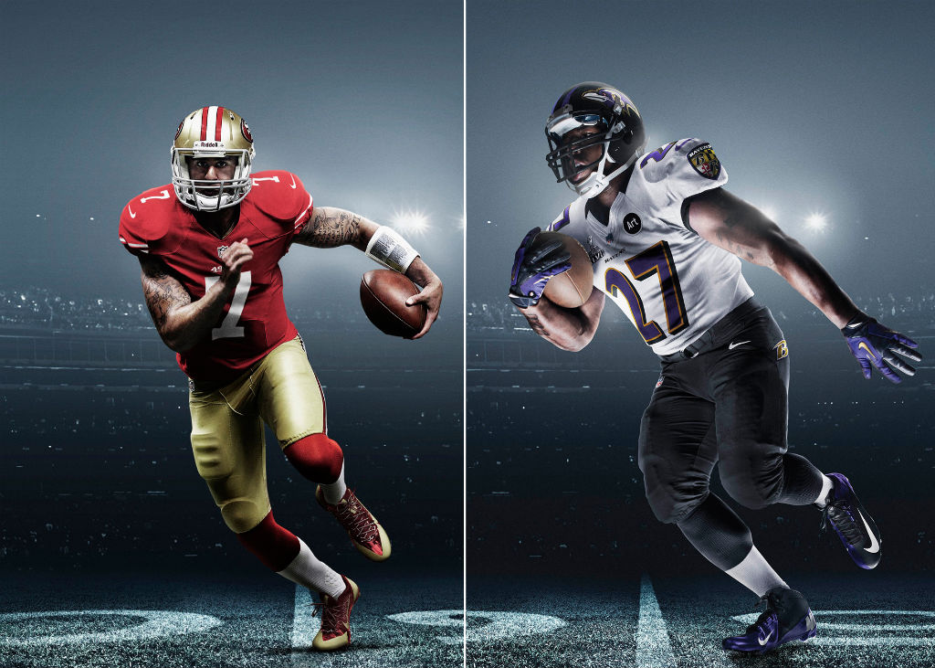 Nike Unveils Super Bowl XLVII Uniforms & Cleats for Ravens and 49ers