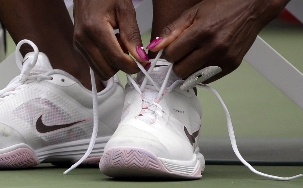 US Open 2013 // Venus Williams wearing Nike Lunar Speed 3