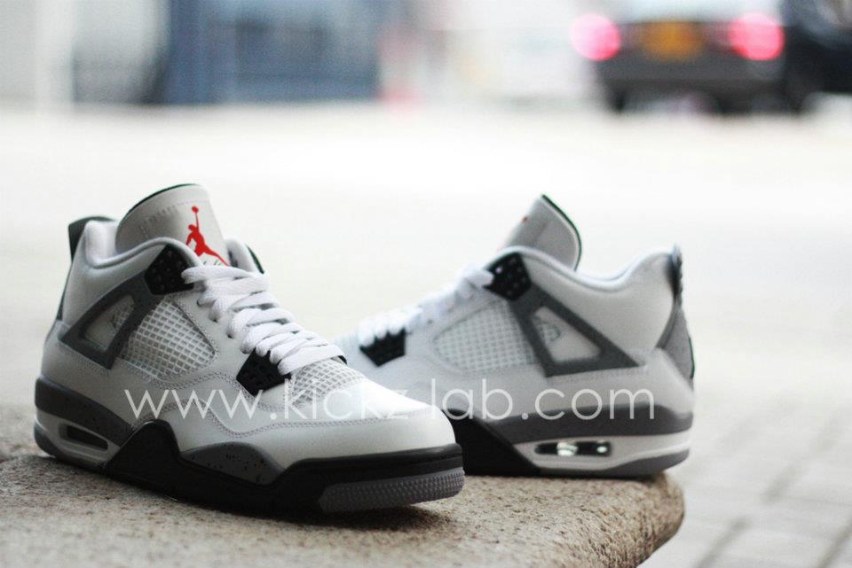 jordan 4 white black neutral grey