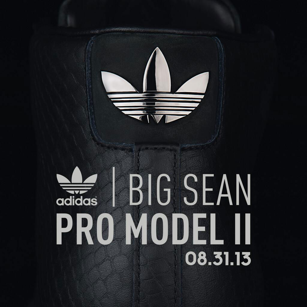 Big Sean x adidas Originals Pro Model II Detroit Player Black Release Date