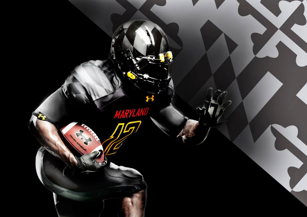 Maryland's Under Armour Black Ops Football Uniforms (2)
