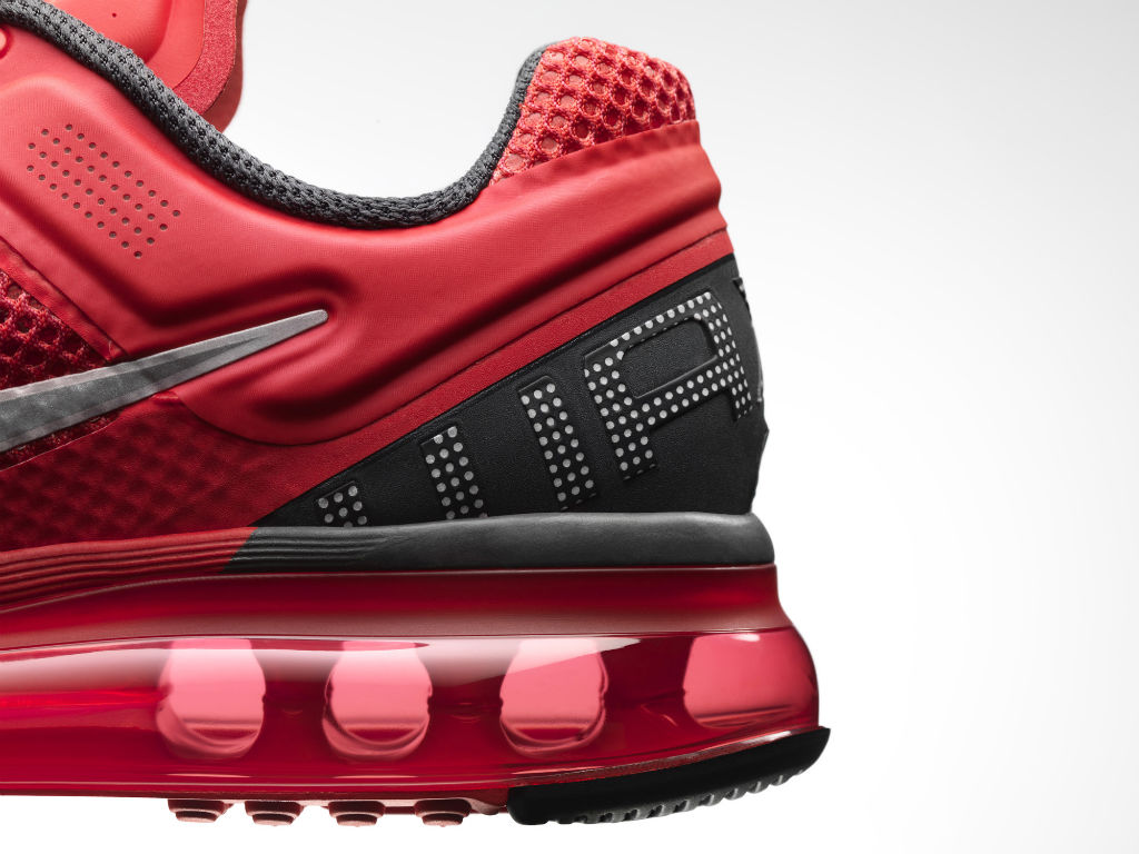 Nike Air Max+ 2013 Womens Red (3)
