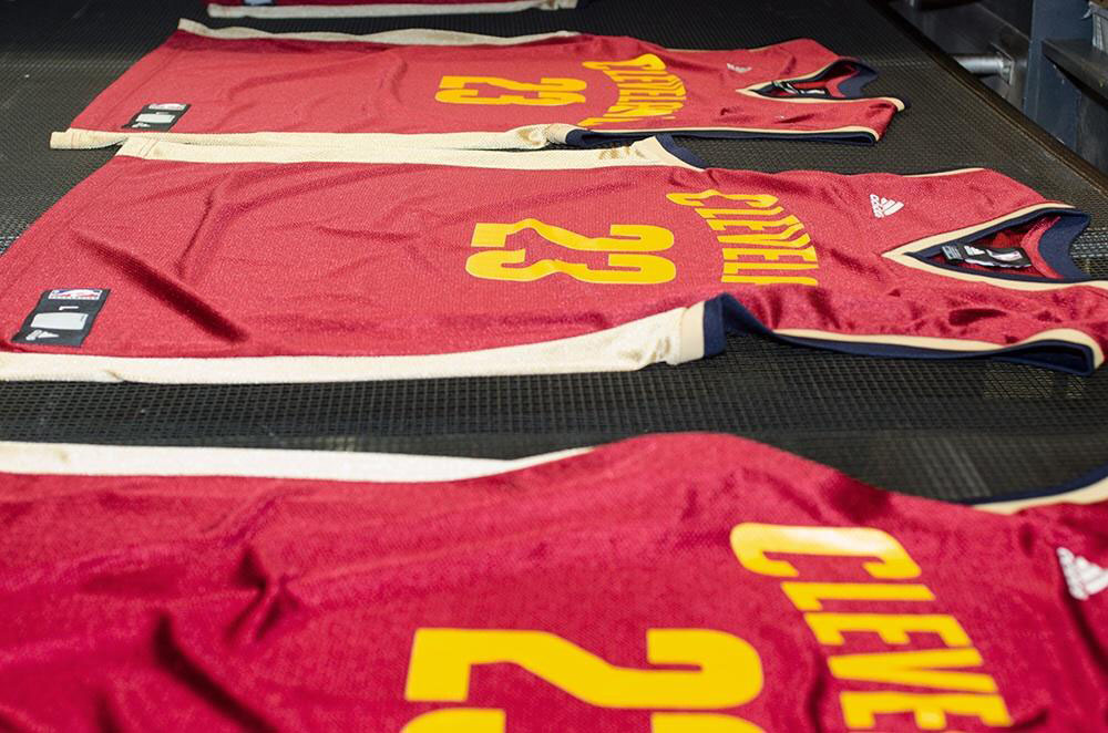 LeBron James' New Cleveland Cavaliers Jersey by adidas