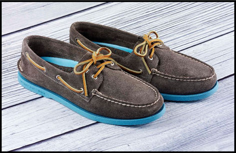 Sperry Top-Sider - Barney's Exclusives Grey Blue