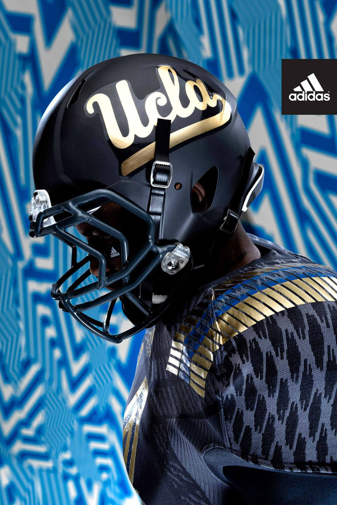 adidas and UCLA Unveil 'LA Steel' TECHFIT Football Uniforms (5)