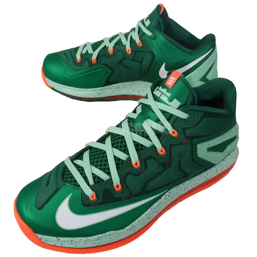 Nike LeBron XI 11 Low Biscayne Mystic Green 642849-313 (8)