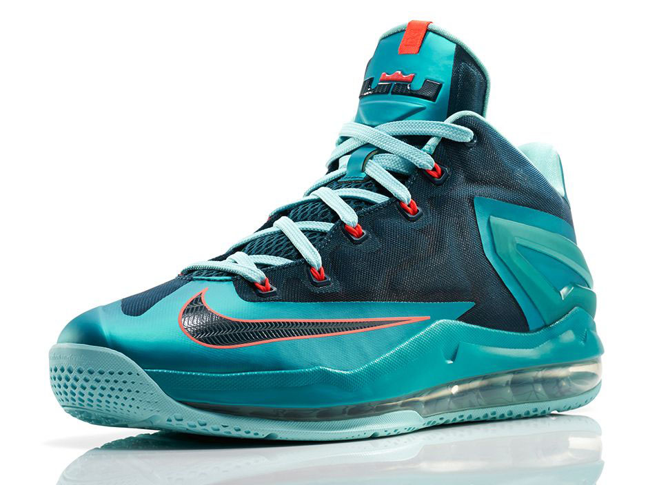 Nike Air Max LeBron XI 11 Low Turbo Green Official 642849-300 (2)