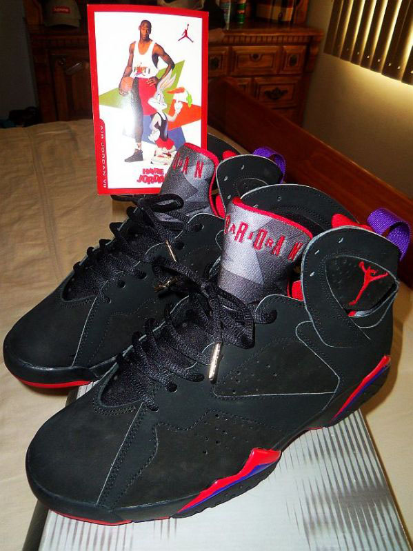 jordan 7 black red