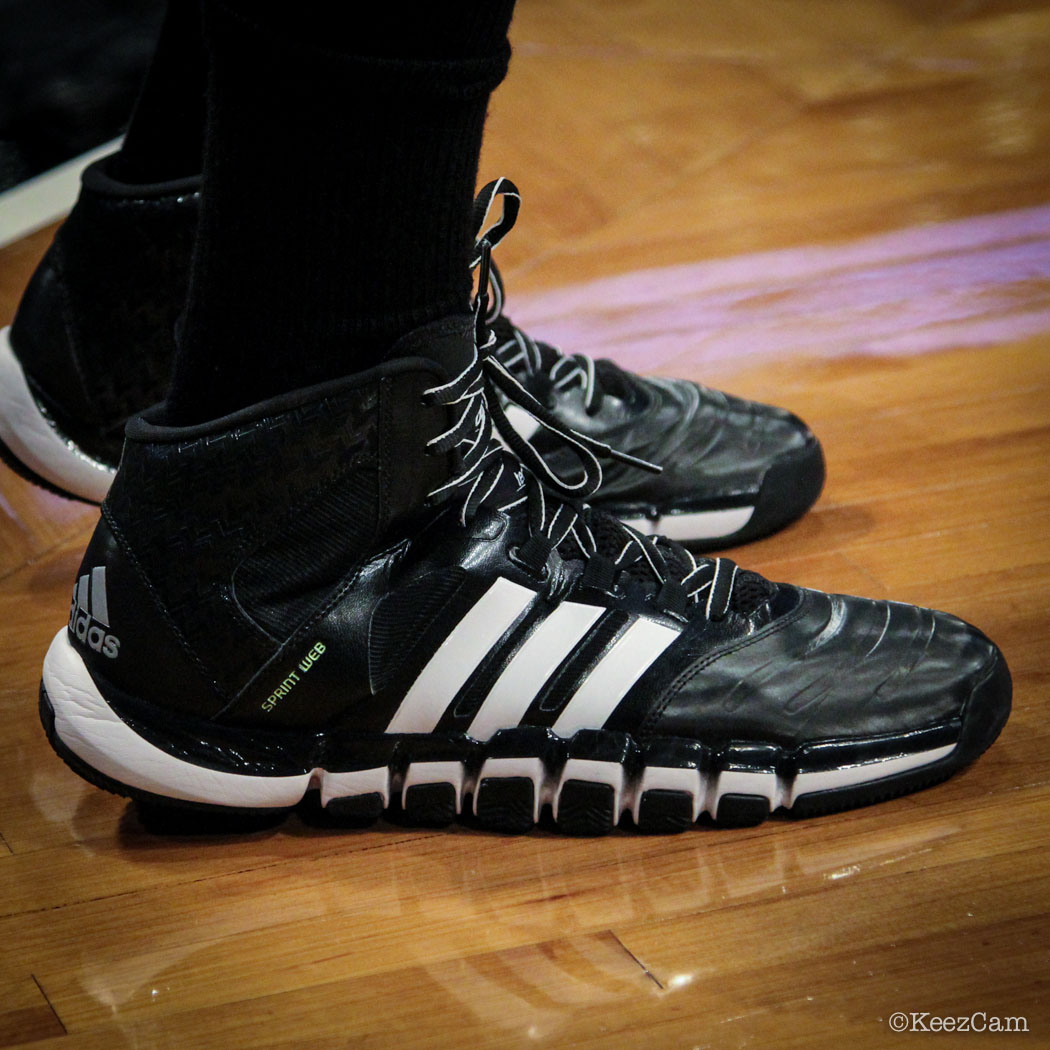 #SoleWatch // Up Close At Barclays for Nets vs Celtics - Marshon Brooks wearing adidas Crazyghost