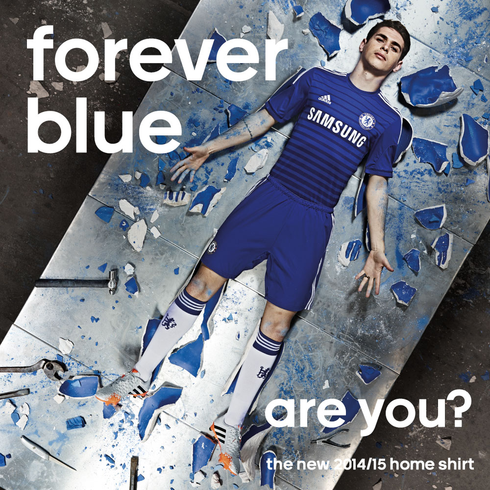 Forever Blue: Chelsea FC & adidas Unveil 2014-2015 Home Kit (1)