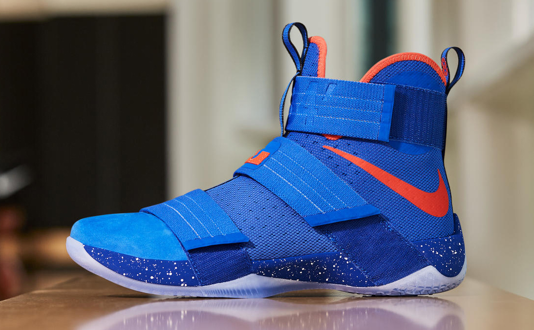 lebrons blue and orange