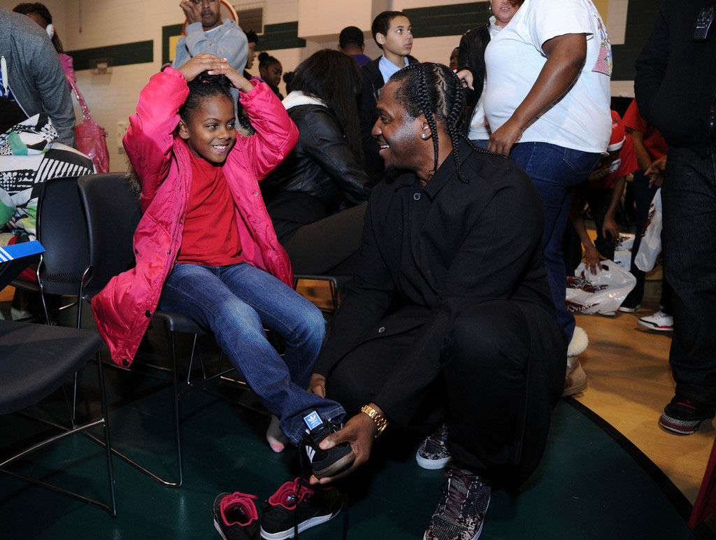 adidas Sponsors Pusha T 1000 Shoes for a 1000 Smiles Event (14)