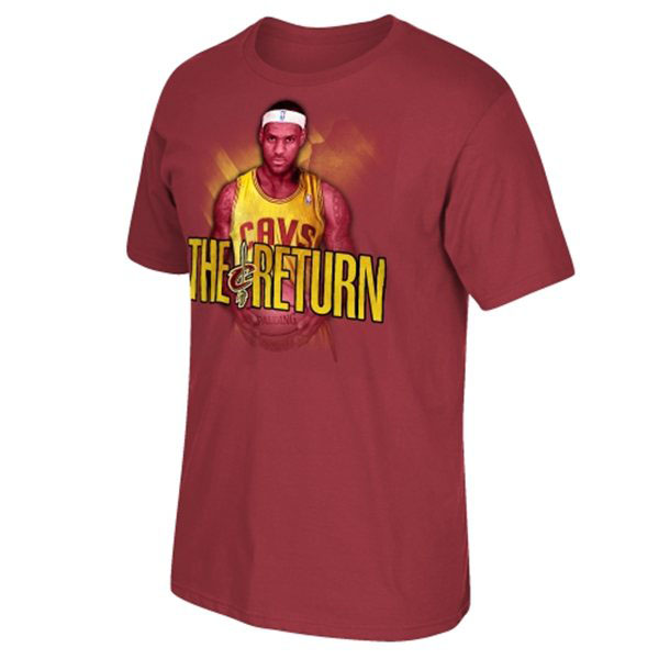 LeBron James The Return Shirt by adidsa