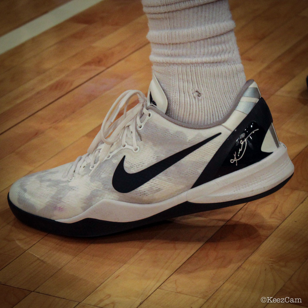 SoleWatch // Up Close At MSG for Pelicans vs Knicks - Al-Farouq Aminu wearing Nike Kobe 8