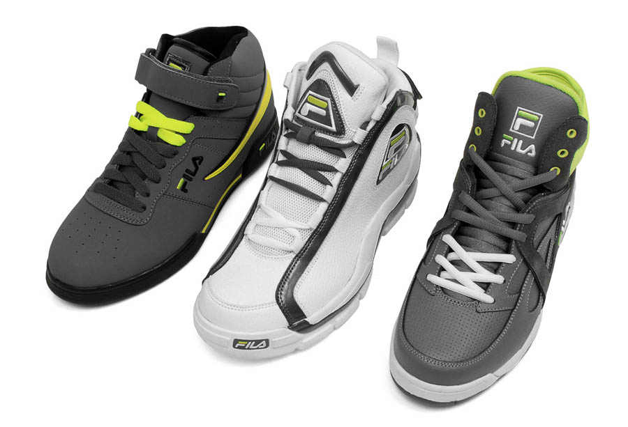 lime fila sneakers