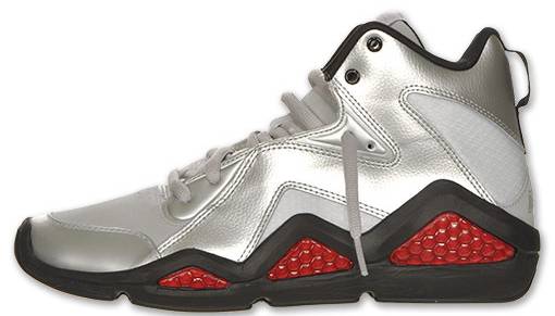 Reebok Kamikaze III Pure Silver Excellent Red Black J87316 1