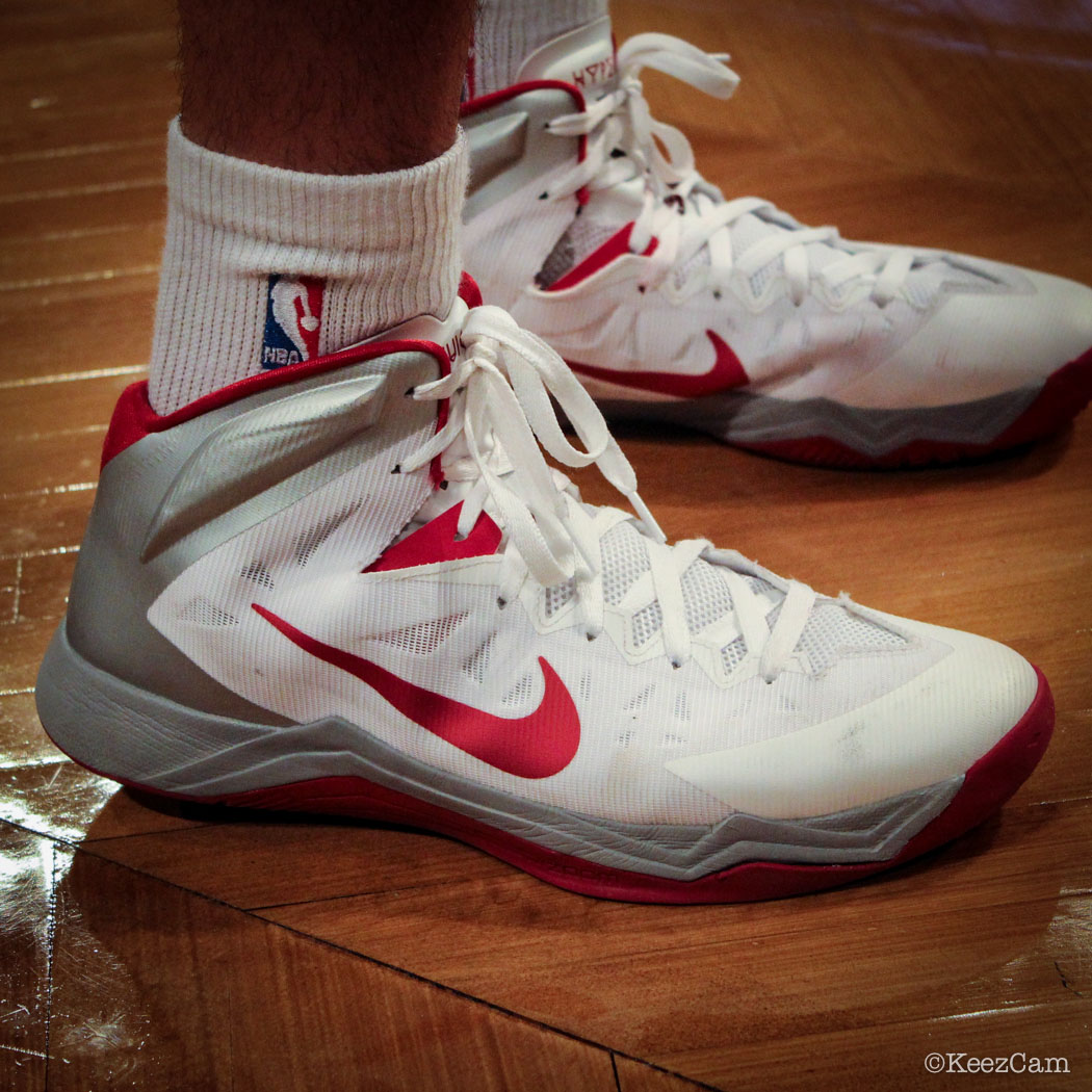 Sole Watch // Up Close At MSG for Nets vs 76ers - Michael Carter-Williams Nike Hyper Quickness