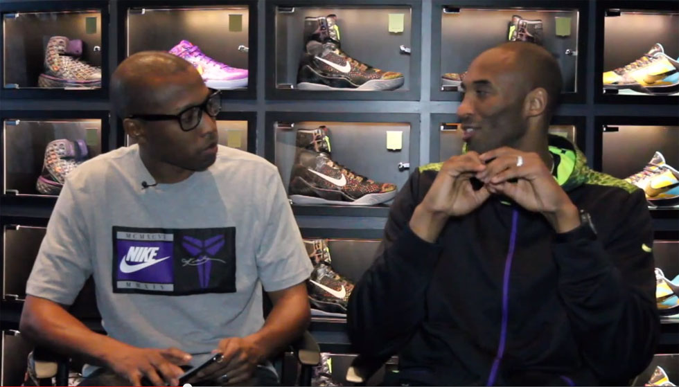 Jacques Slade Talks Sneakers with Kobe Bryant