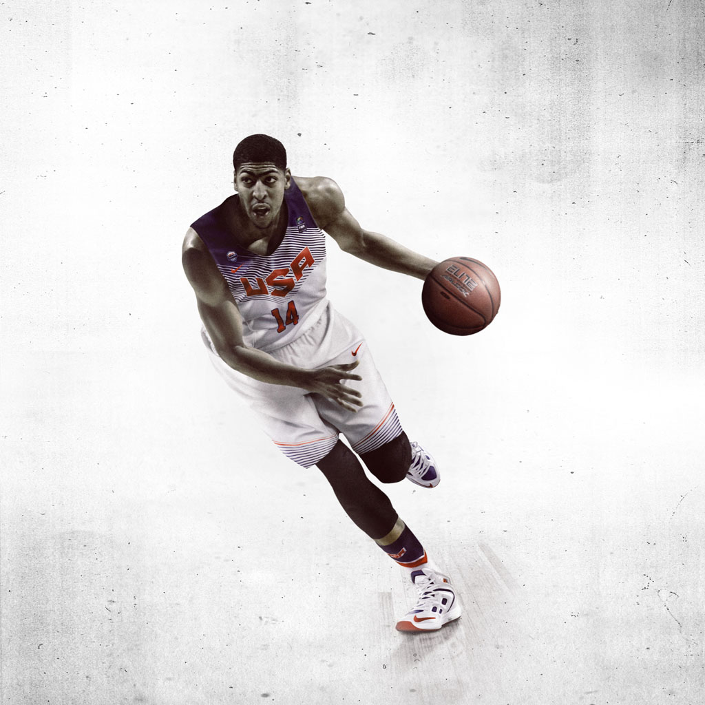 Nike Basketball Unveils 2014 USA Basketball Uniforms - Anthony Davis (2)
