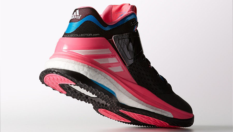 adidas RG3 Boost Trainer Black/Pink-Blue (5)