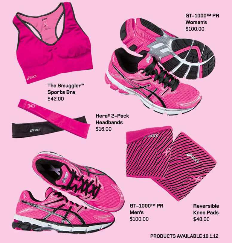 ASICS Breast Cancer Awareness Collection 2012