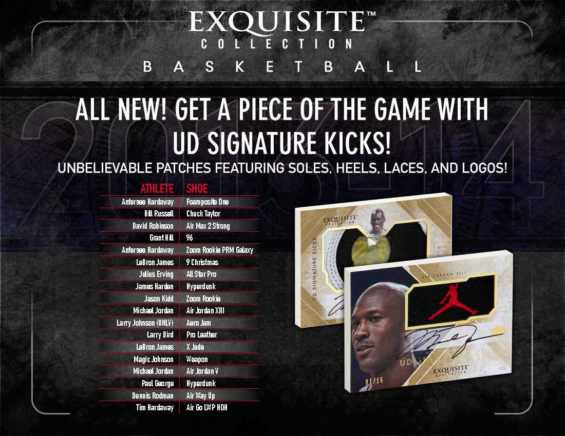 New Upper Card Set Features Michael Jordan Autographed Shoe Series (2)