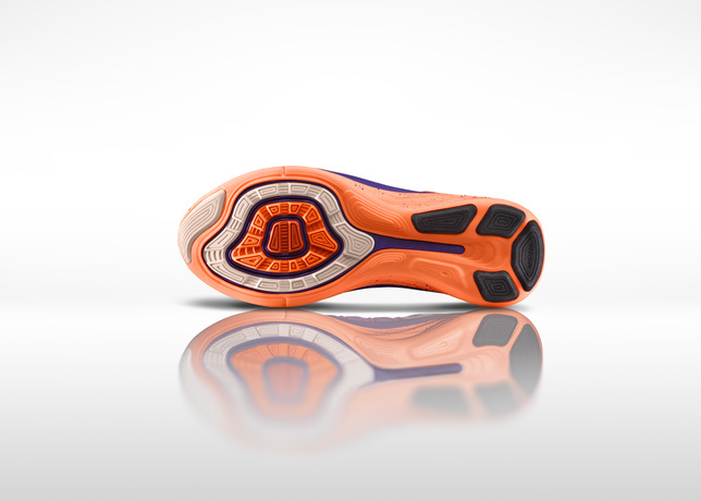 Nike Flyknit Lunar 2 Atomic Orange outsole