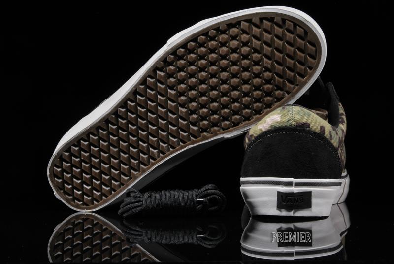 DEFCON x Vans Syndicate Old Skool Pro S Digital Camo outsole