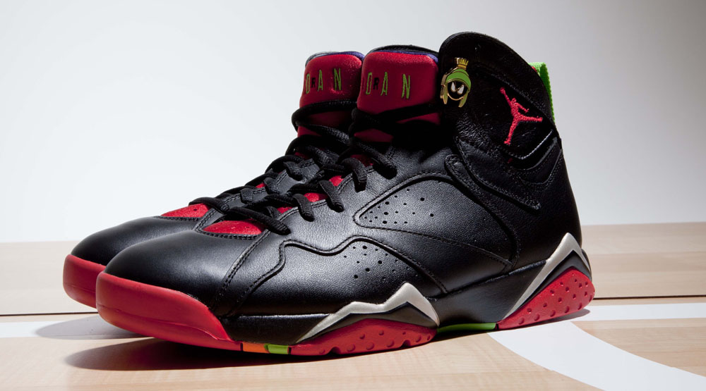 Up Close With the 'Marvin the Martian' Air Jordan 7 | Sole Collector