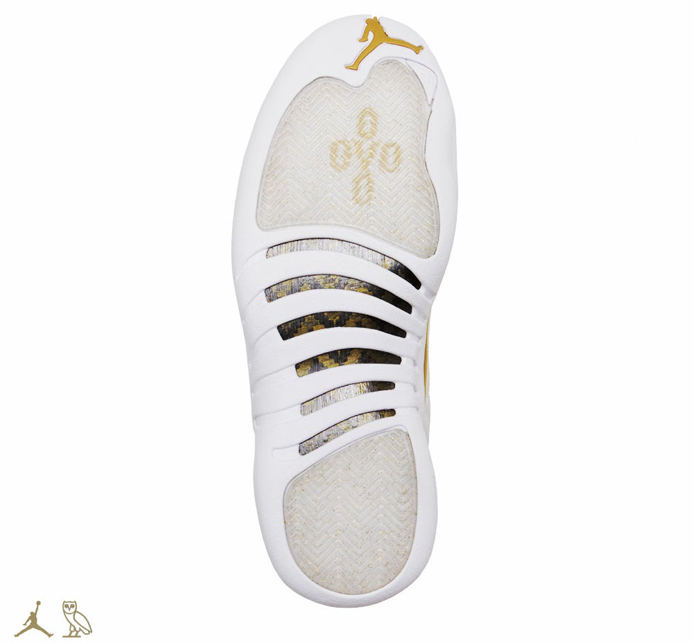 OVO x Air Jordan 12 White (3)