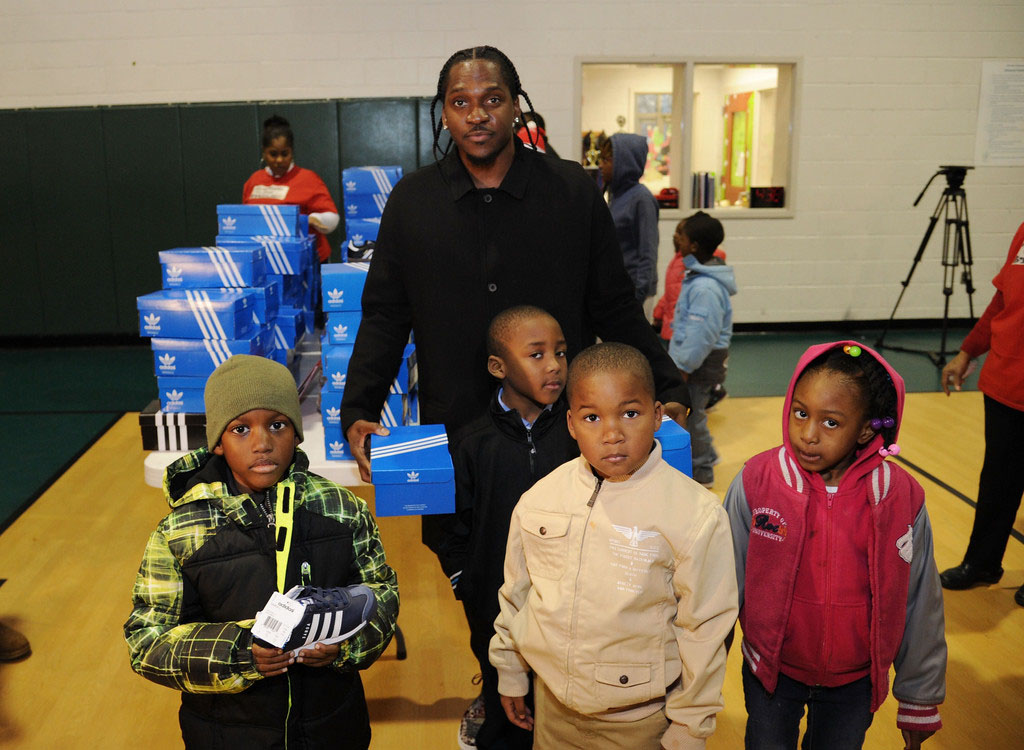 adidas Sponsors Pusha T 1000 Shoes for a 1000 Smiles Event (13)