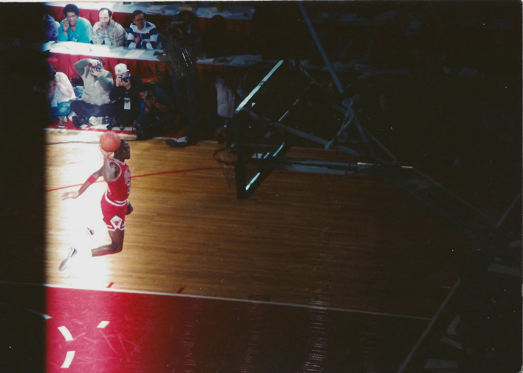 Michael Jordan's 1988 Free Throw Line Dunk New Angle
