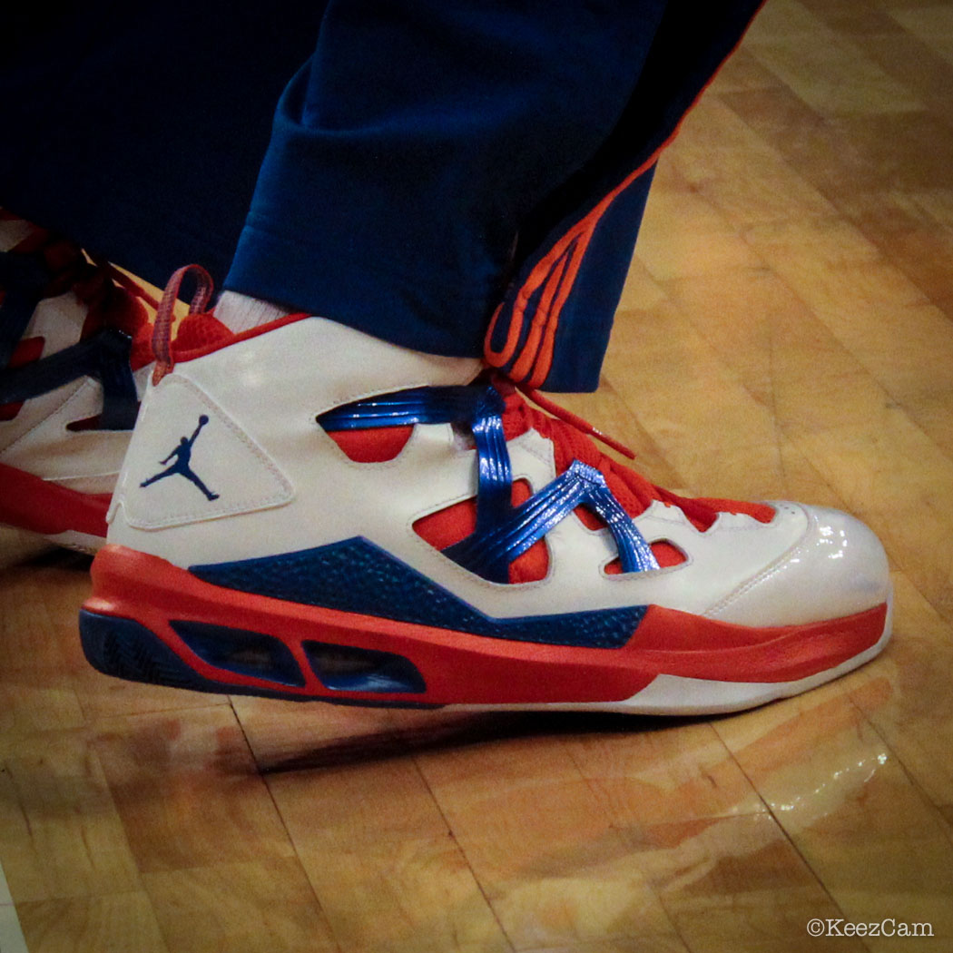 SoleWatch // Up Close At MSG for Pelicans vs Knicks - Carmelo Anthony wearing Jordan Melo M9