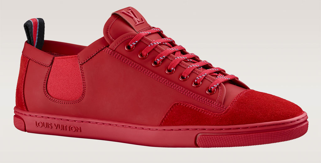 Louis Vuitton&#39;s Slalom Sails in Red | Sole Collector